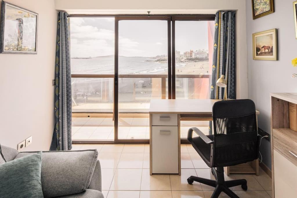 Frente Al Mar Playa De Melenara Apartman Kültér fotó